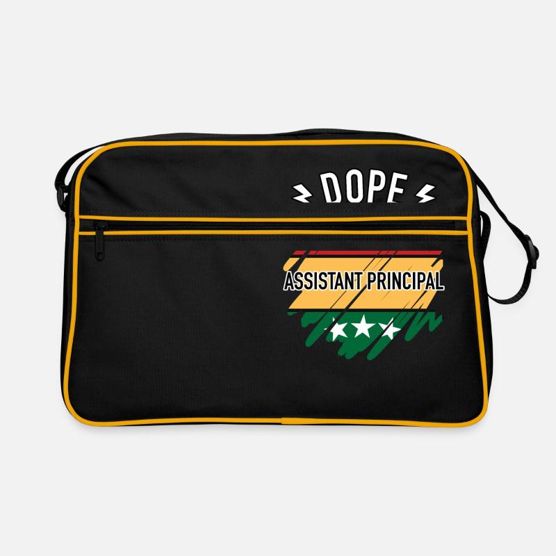 Black History Month Assistant Principal Juneteenth Retro Tasche