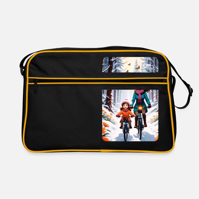 Cadeau de la mère de conception personnalisée Sac Retro