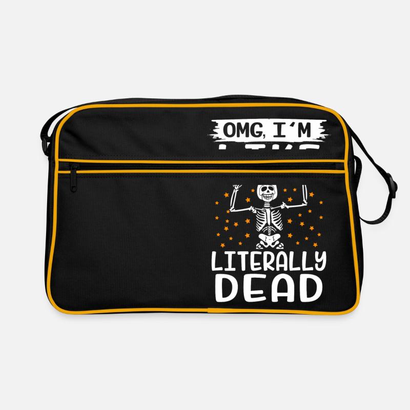OMG I´m like literally dead Retro Tasche