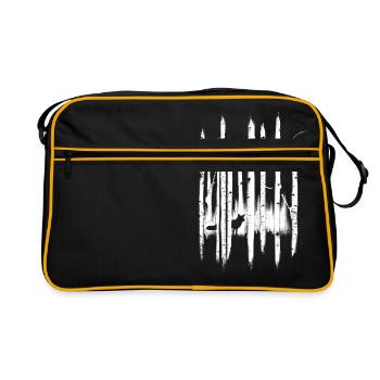 INOLA-Birkenwald - Retro Tasche - Schwarz/Gold - Vorne