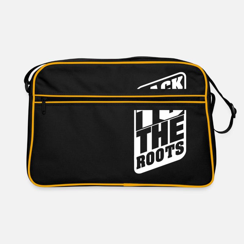 BackToTheRoots - Retro Bag - black/gold