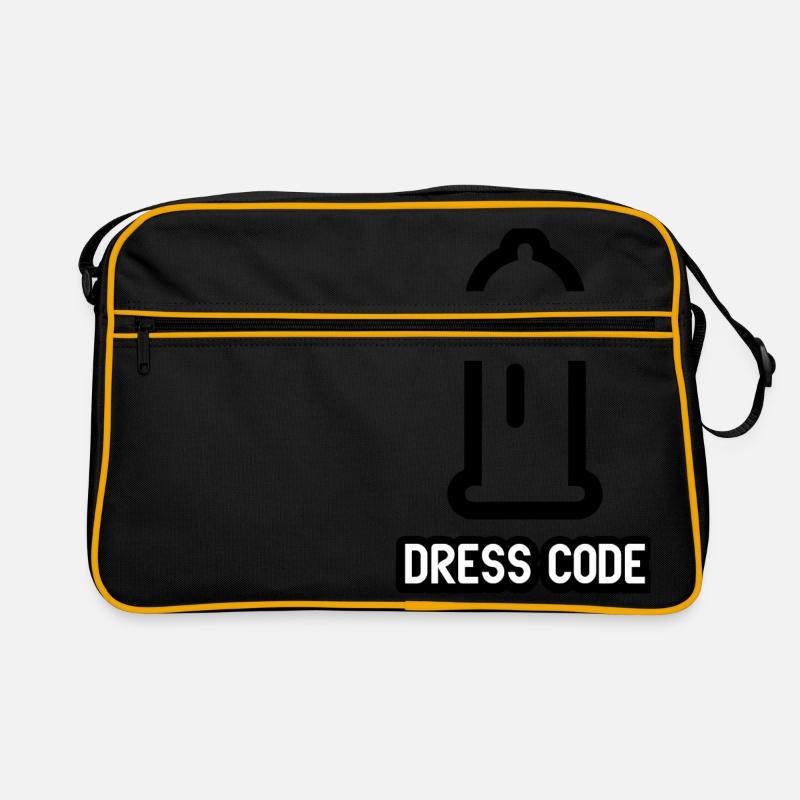 dresscode1 blak Retro Bag