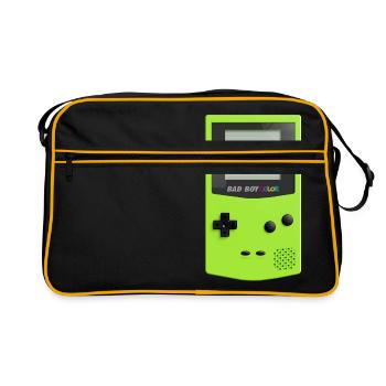 Game boy color - Sac Retro - noir/or - Devant