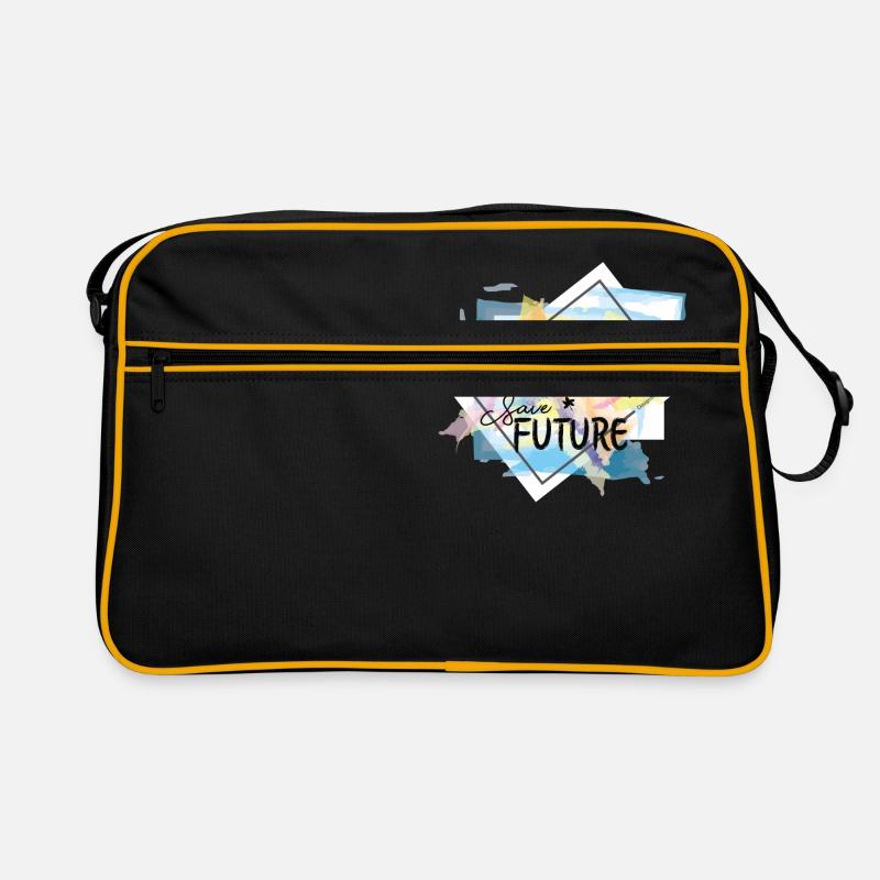 Respect the Nature - Save the Future Retro Bag