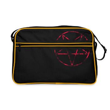 Pentacle - Sac Retro - noir/or - Devant