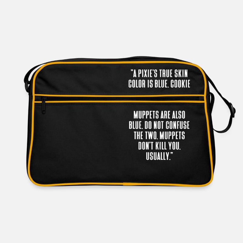 Music Quotes Retro Bag