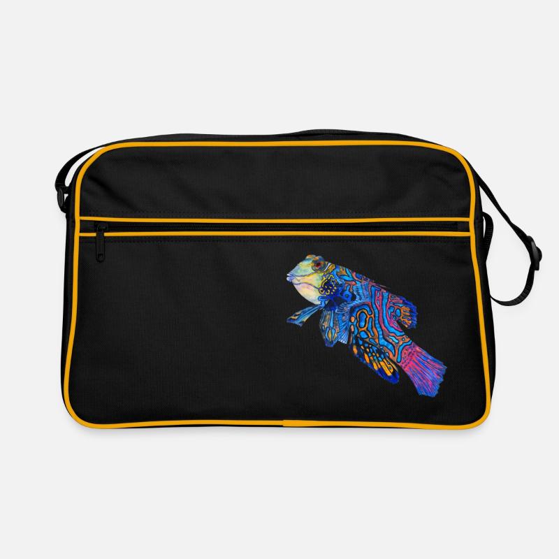 mandarin fish Retro Bag