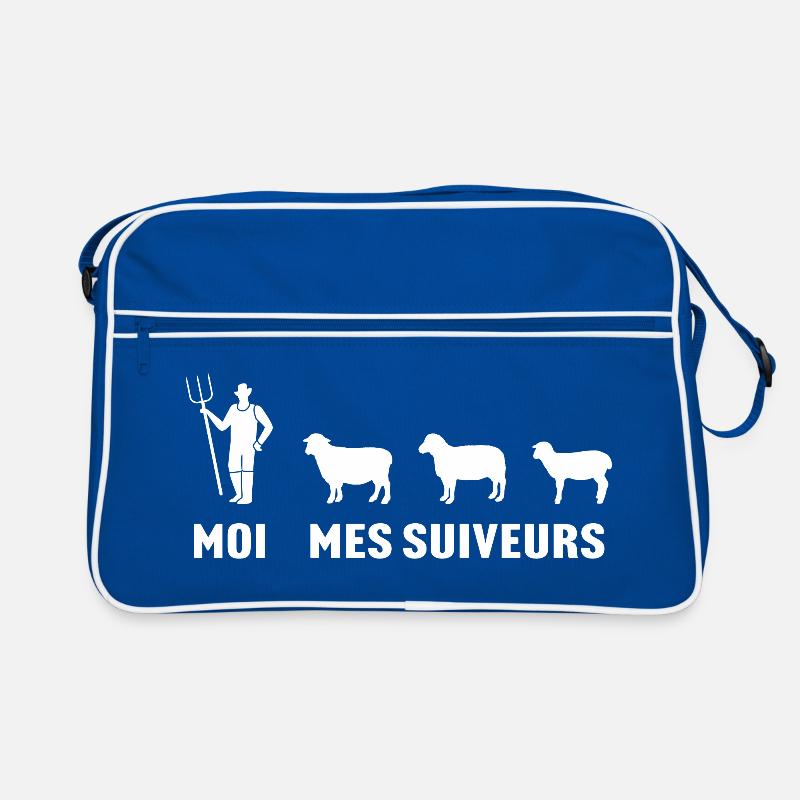 moi et mes suiveurs mes moutons Sac Retro