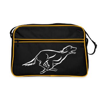 Recherche de champ Setter - Sac Retro - noir/or - Devant