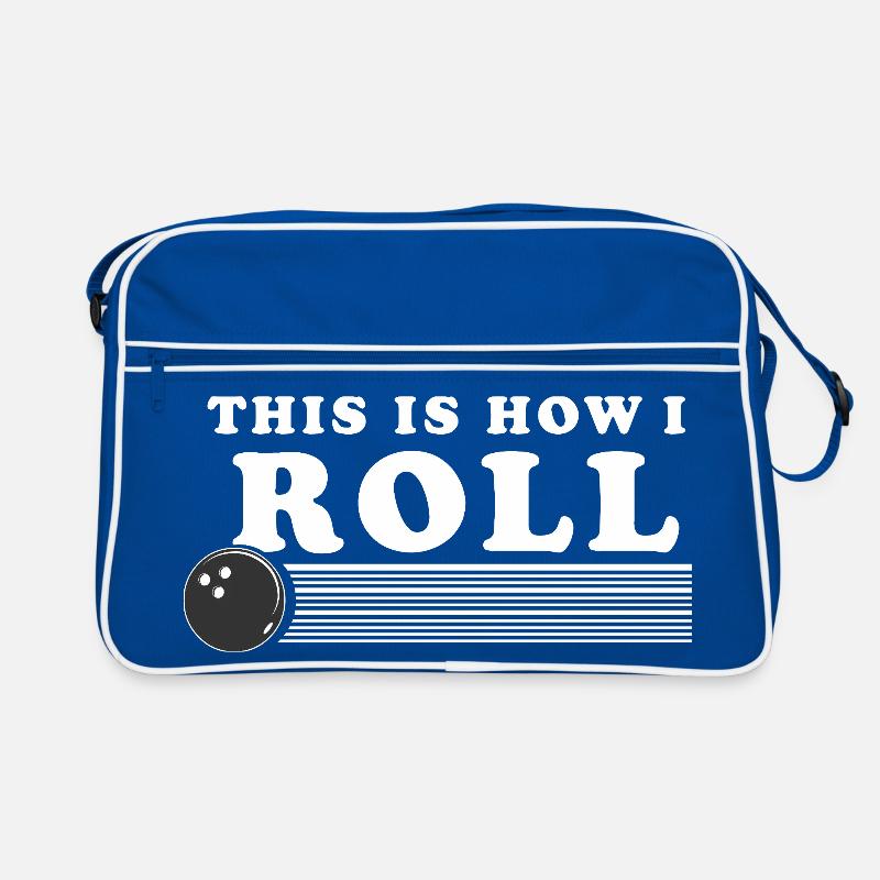 C’est ainsi que je ROll boule de bowling rétro Sac Retro
