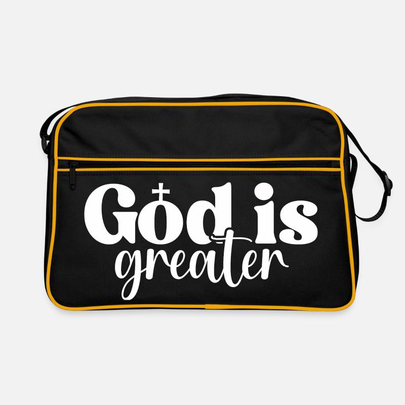 Dieu est plus grand Sac Retro