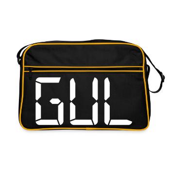 Jaune - LCD - Sac Retro - noir/or - Devant