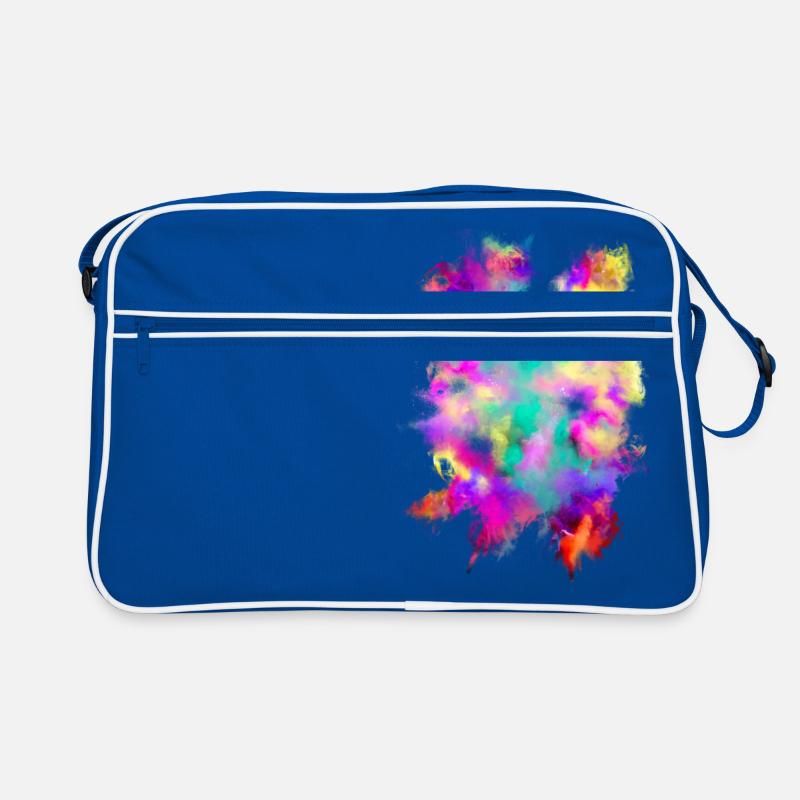 explosion de couleur Sac Retro