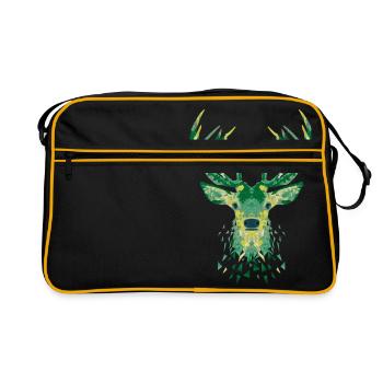 cerf - Sac Retro - noir/or - Devant