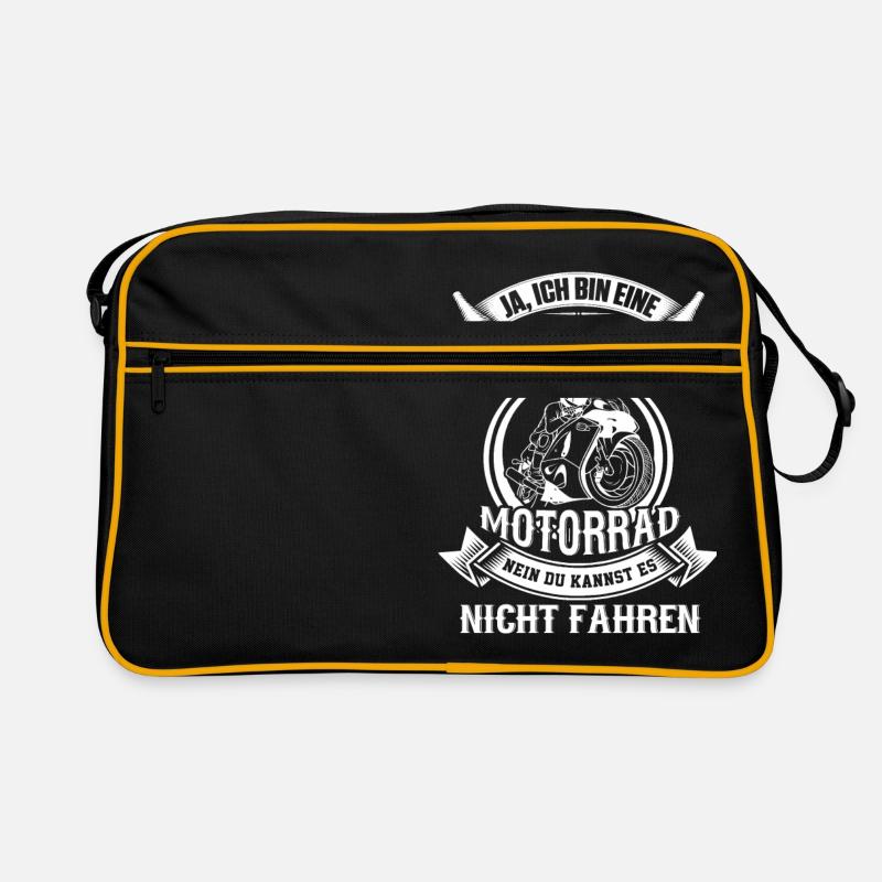 Ja, ich bin eine Frau. Ja das ist.. - Geschenk Retro Tasche