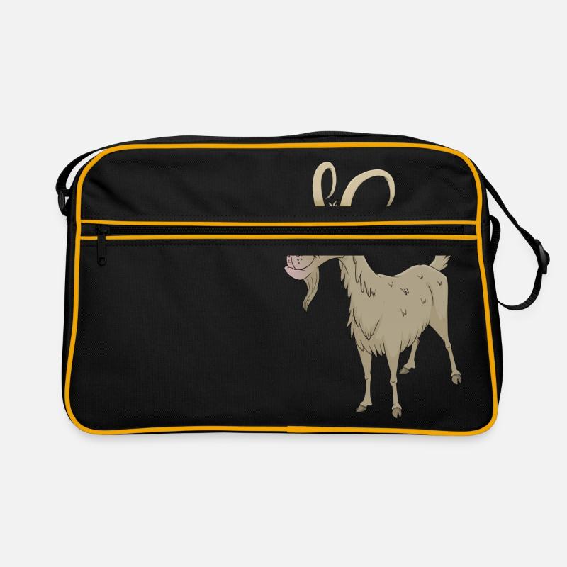 chèvre de chèvre Sac Retro