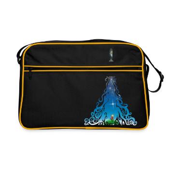 Rocket dreams - Retro Bag - black/gold - Front