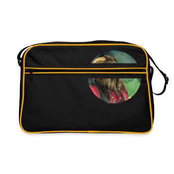 ram - Retro Bag - black/gold - Front