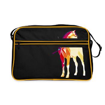 pur sang - Sac Retro - noir/or - Devant