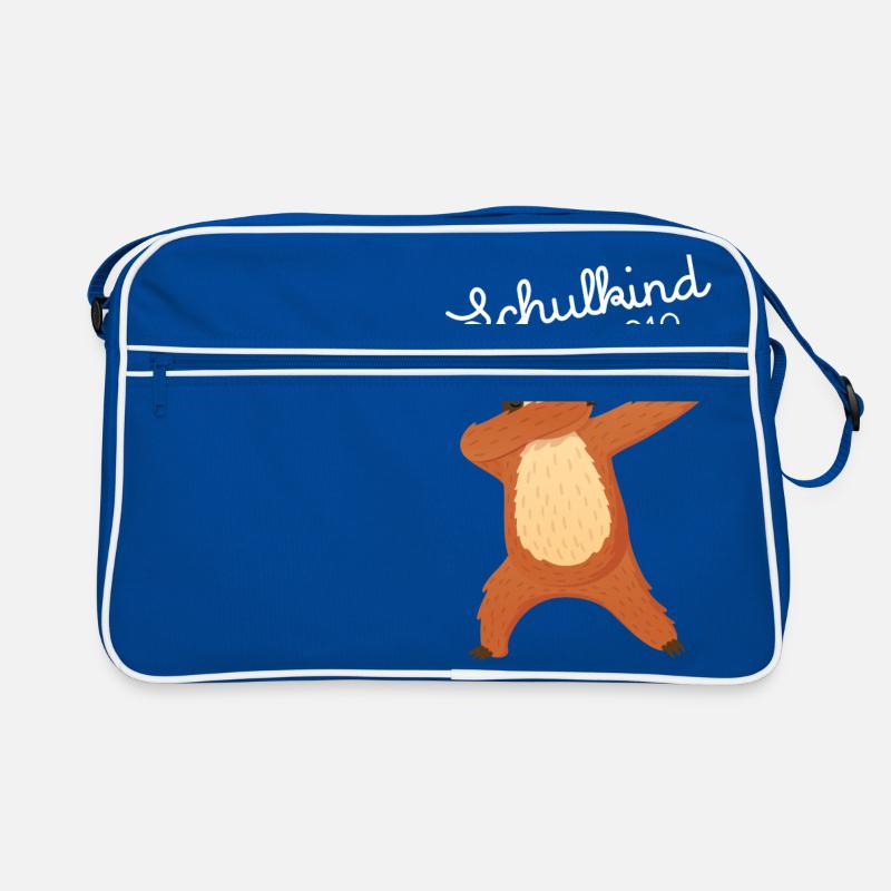 Schulkind 2019,Faultier Dab Dabbing , Einschulung Retro Tasche