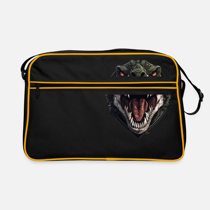 Cool T-Rex design Retro Bag