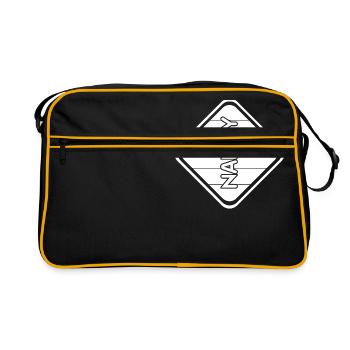 Nancy as a given name - Retro Bag - black/gold - Front