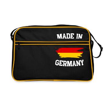 Fabriqué en Allemagne - Sac Retro - noir/or - Devant