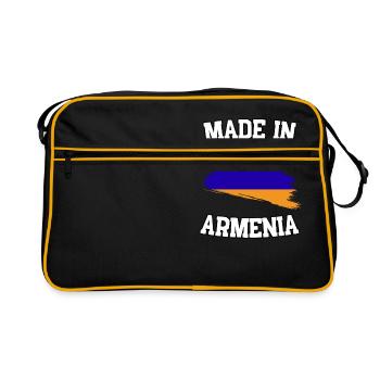 Made in Armenia - Retro Bag - black/gold - Front