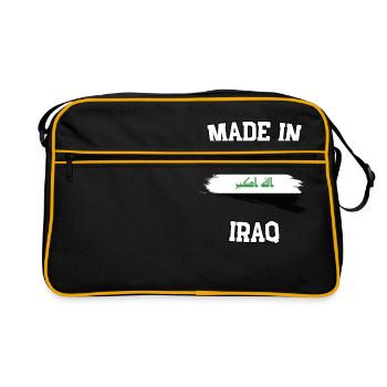 Made in Iraq - Retro Bag - black/gold - Front