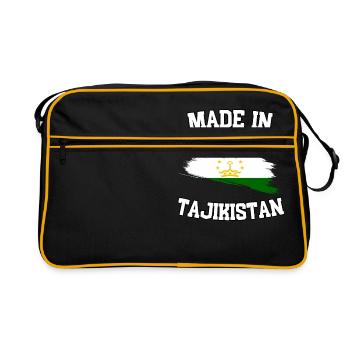 Made in Tajikistan - Retro Bag - black/gold - Front
