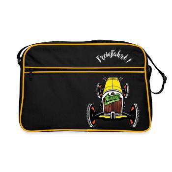 Free travel - Retro Bag - black/gold - Front