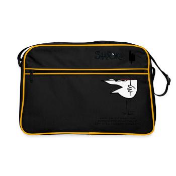 Les interdits Shadoks - Sac Retro - noir/or - Devant