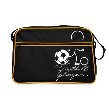 Footballeurs - Sac Retro - noir/or - Devant