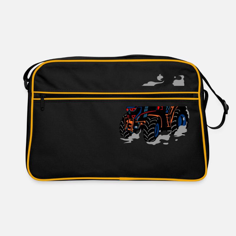 Tractorpulling Traktor Trecker Motorsport Geschenk Retro Tasche
