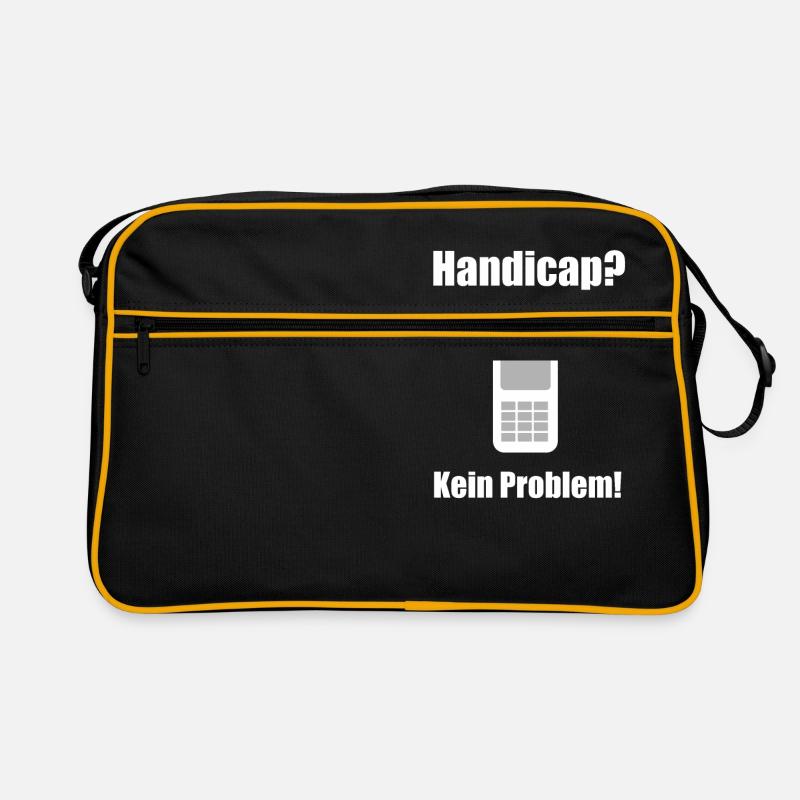 Handycap Handicap - Retro Tasche - Schwarz/Gold