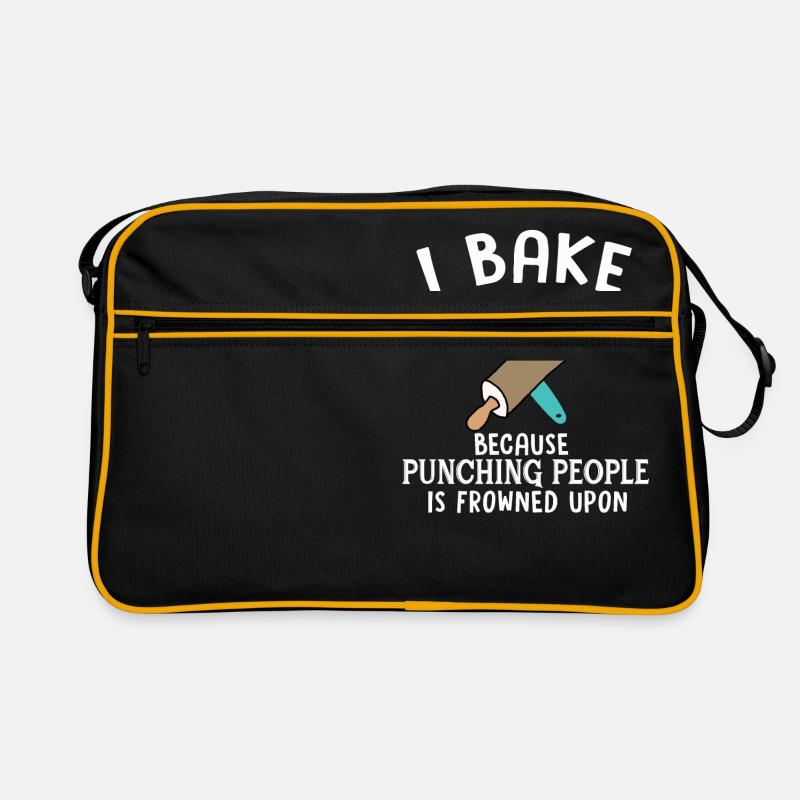 Baker Cool Baking Funny Dread Bake Perfect Gift Sac Retro