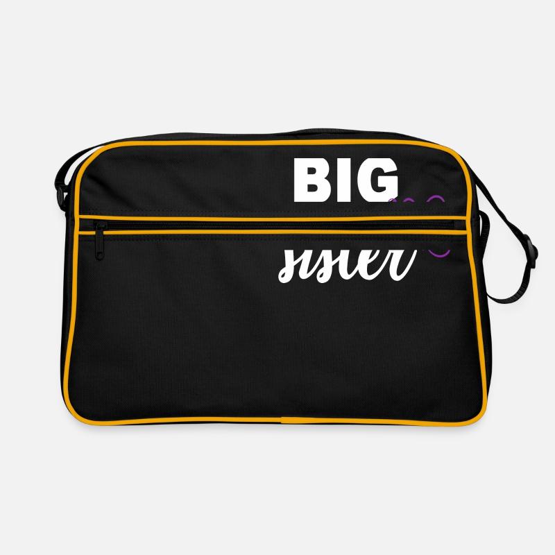 große Schwester Retro Tasche
