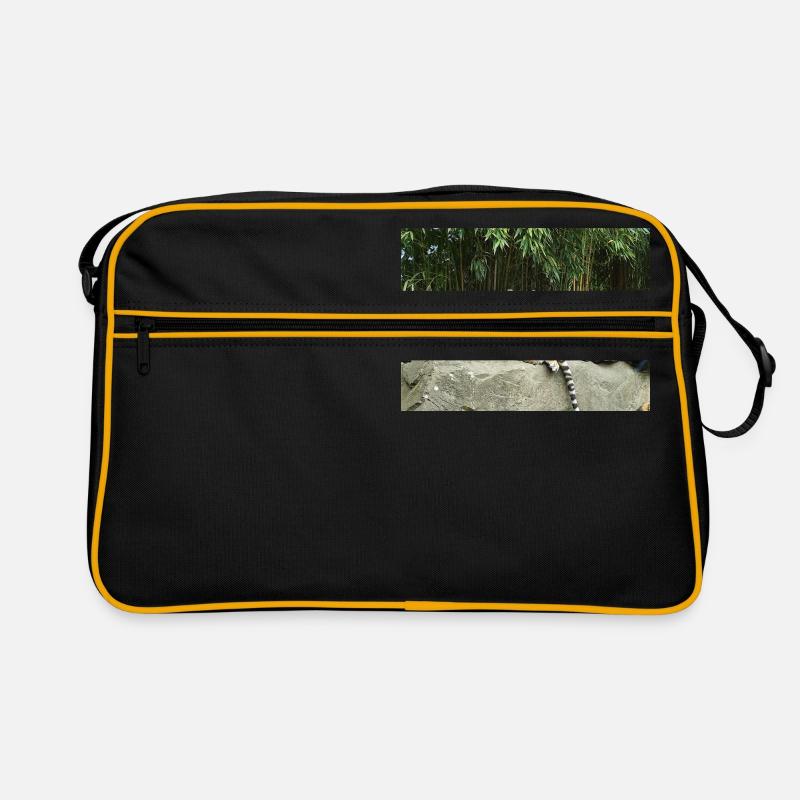 Tiger - Retro Tasche - Schwarz/Gold