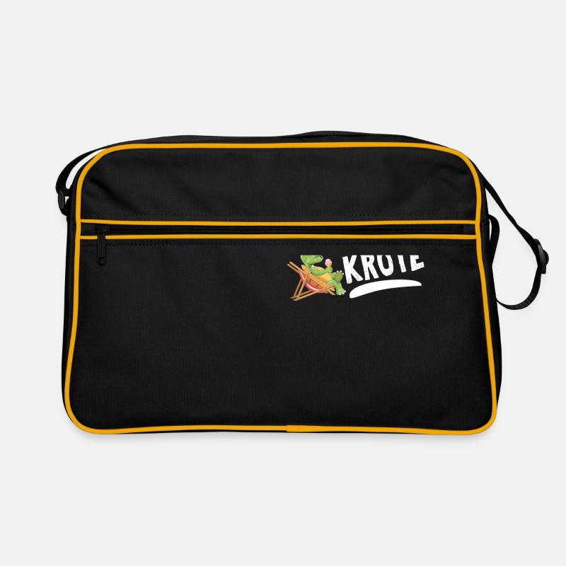 Chill Toad Tortue de vacances d'été drôle Sac Retro