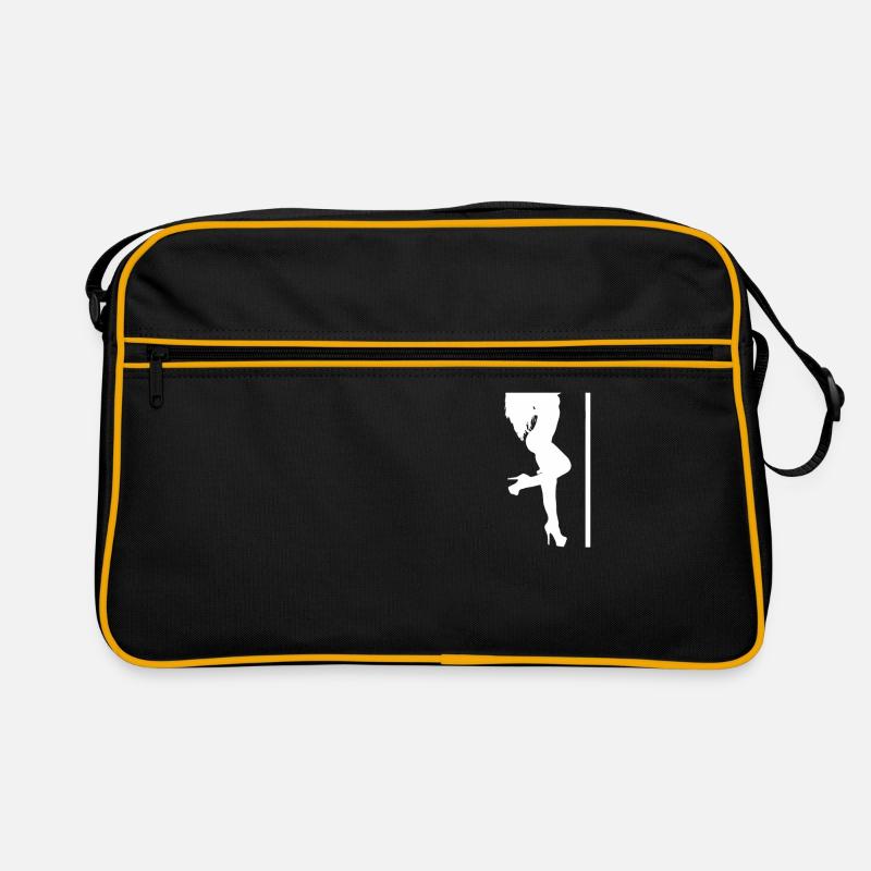 Pole dance dance danseuse danseuse silhouette Sac Retro