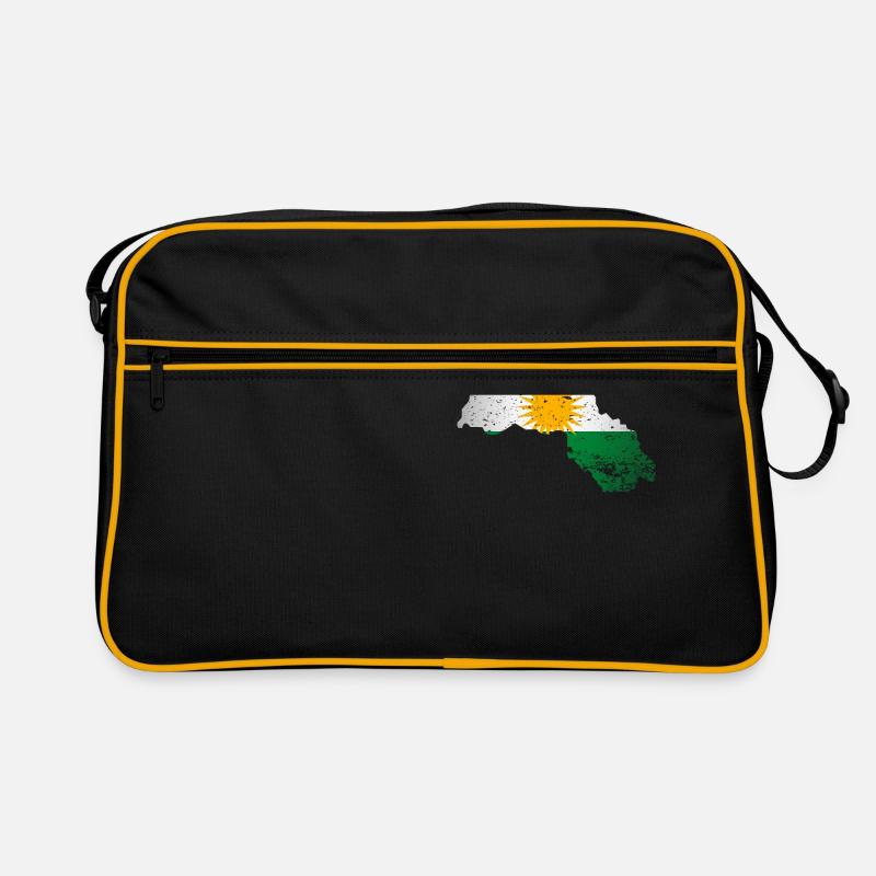 Kurdistan Drapeau kurde pour les Kurdes Sac Retro