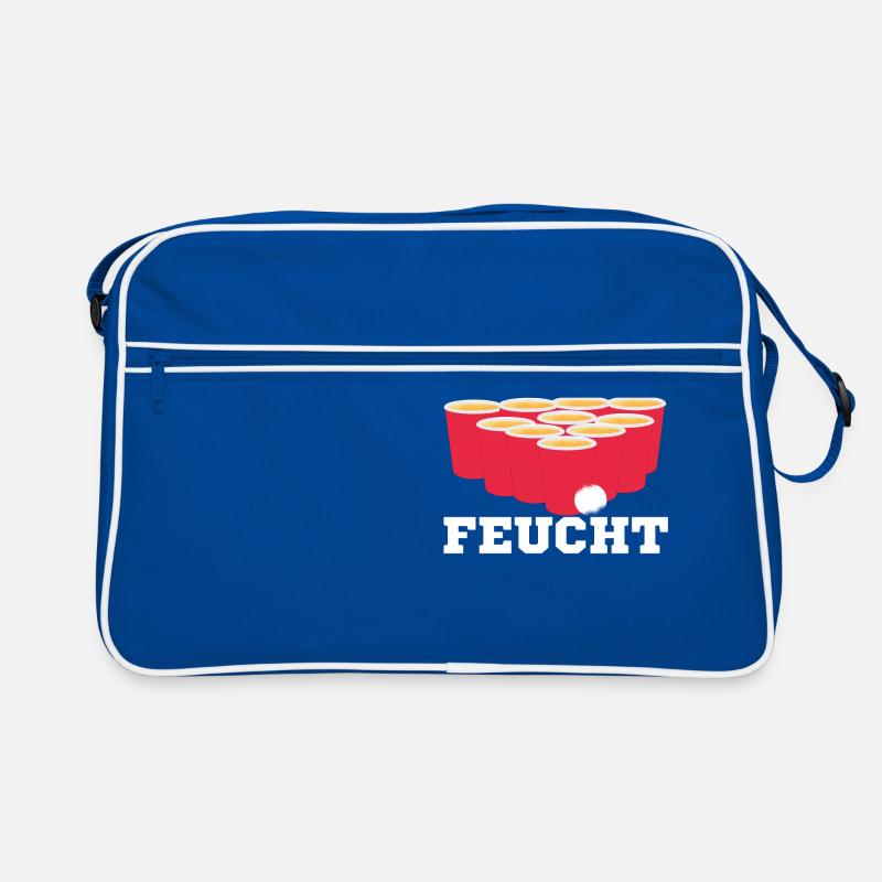 Alcool drôle Sort concours de bière Pong Sac Retro