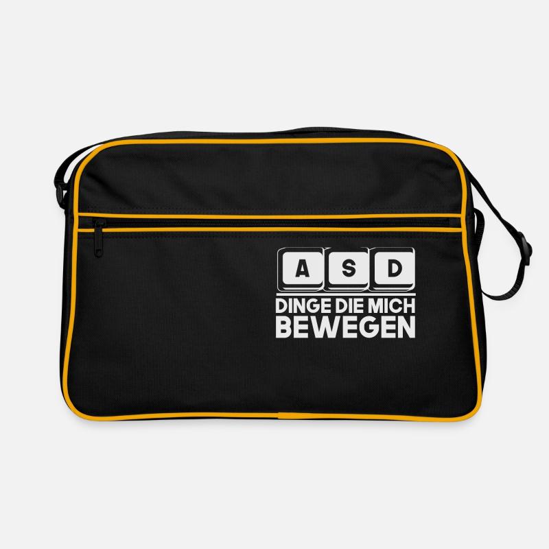 PC Master Race Gaming WASD Tastatur Streamer Retro Tasche