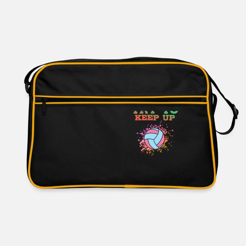 Ich Weiß, Ich Spiele Wie Ein Mädchen Farbenfrohen Retro Tasche