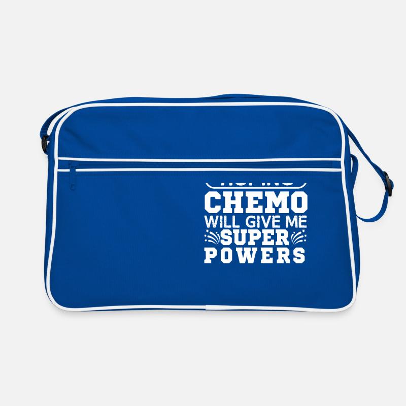 Heimlich Hofft Chemo Wird Mir Superkräfte Geben Retro Tasche