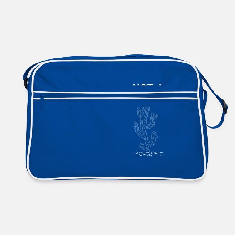 No Hugger Funny Sarcastic Cactus Retro Bag