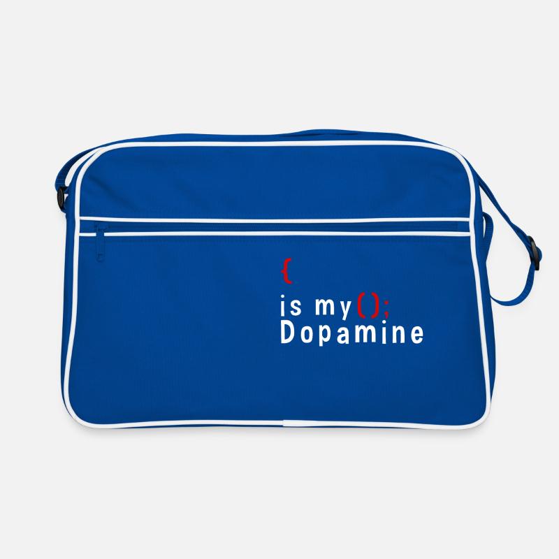 Drôle de codage est mon codeur de dopamine Sac Retro