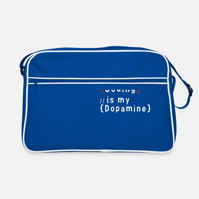 Drôle de codage est mon codeur de dopamine Sac Retro