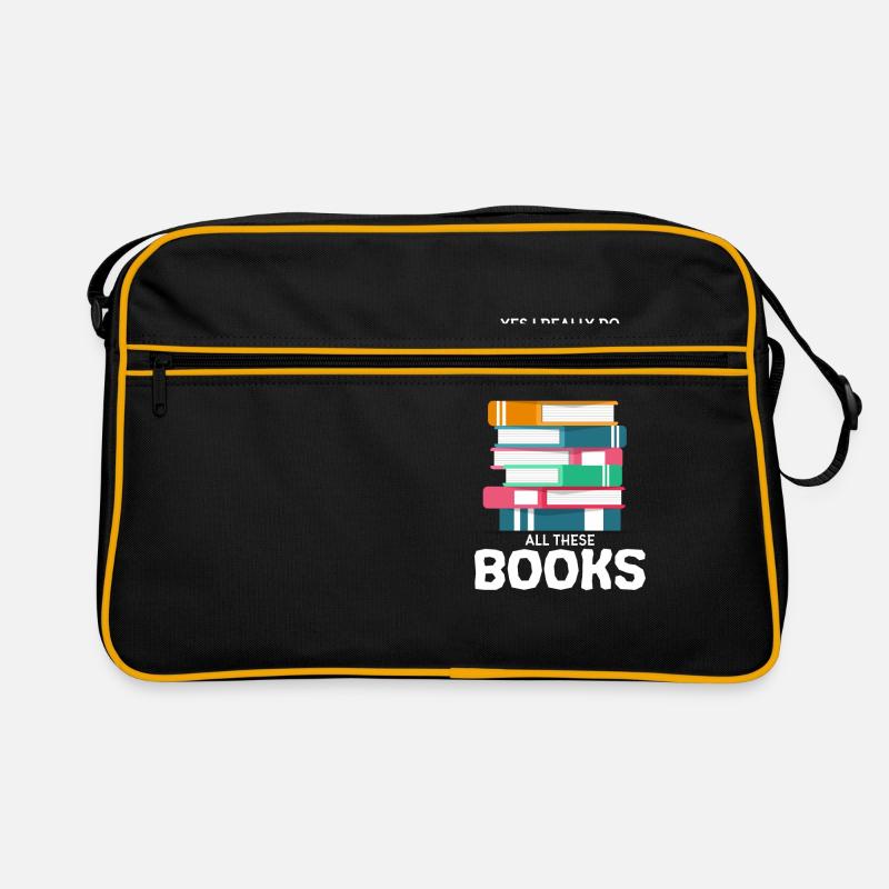 Yes, I really need all these books Retro Bag