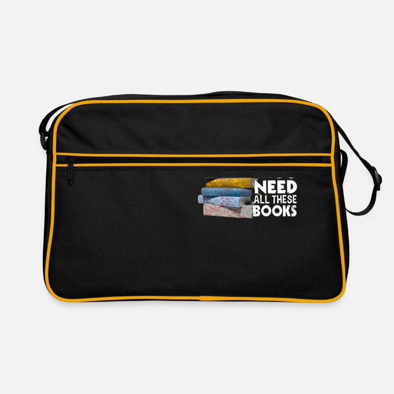 Yes, I really need all these books Retro Bag